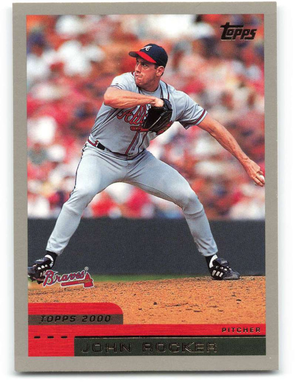 2000 Topps #314 John Rocker VG Atlanta Braves 