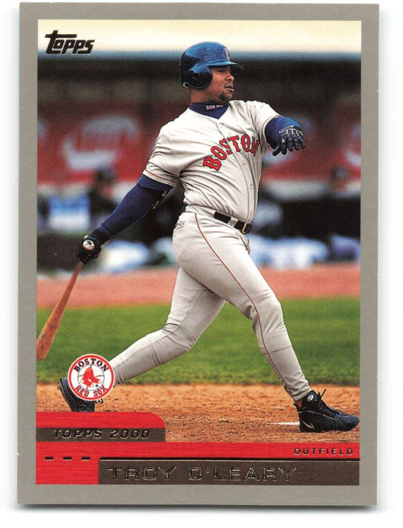 2000 Topps #356 Troy O'Leary VG Boston Red Sox 