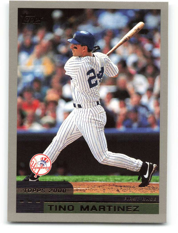 SOLD 53125 2000 Topps #370 Tino Martinez VG New York Yankees 