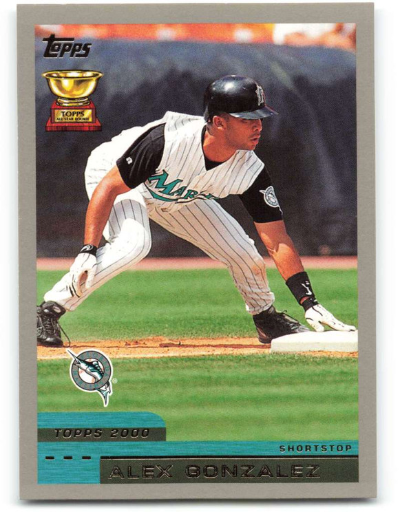 2000 Topps #380 Alex Gonzalez VG Florida Marlins 