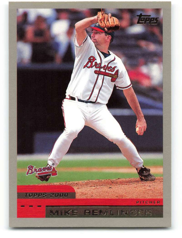 2000 Topps #388 Mike Remlinger VG Atlanta Braves 