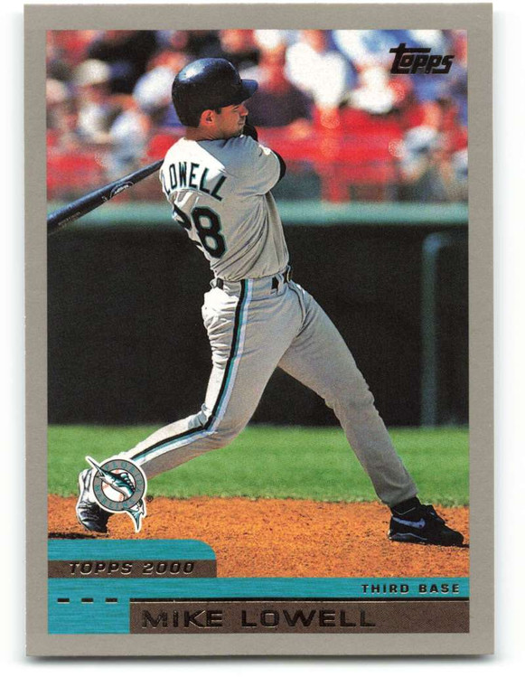 2000 Topps #392 Mike Lowell VG Florida Marlins 