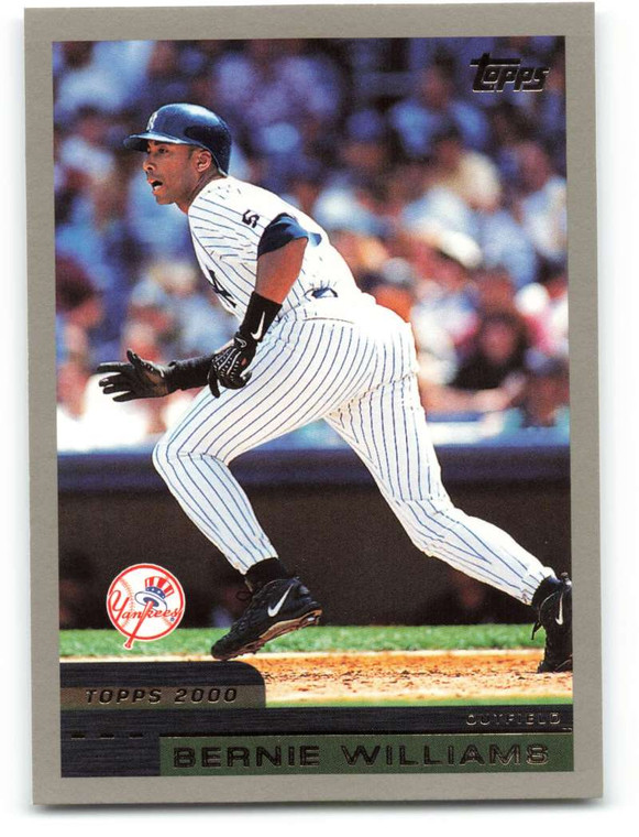 2000 Topps #396 Bernie Williams VG New York Yankees 