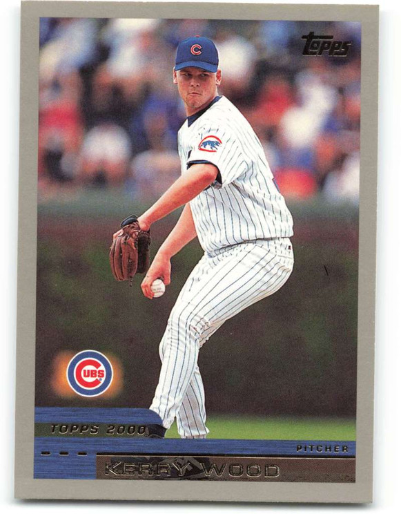 2000 Topps #399 Kerry Wood VG Chicago Cubs 