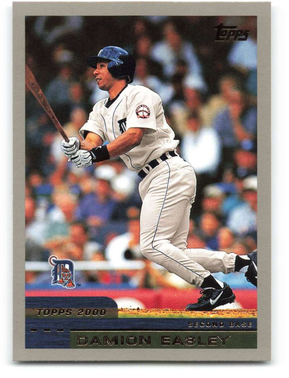 2000 Topps #418 Damion Easley VG Detroit Tigers 