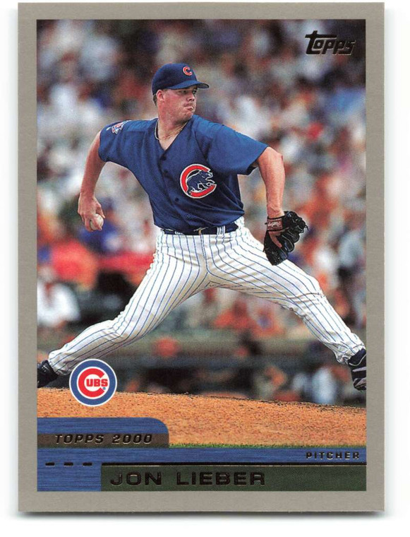 2000 Topps #427 Jon Lieber VG Chicago Cubs 