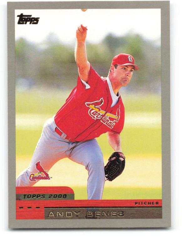 2000 Topps #428 Andy Benes VG St. Louis Cardinals 