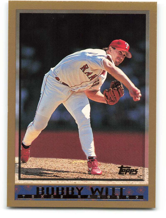 1998 Topps #15 Bobby Witt VG Texas Rangers 