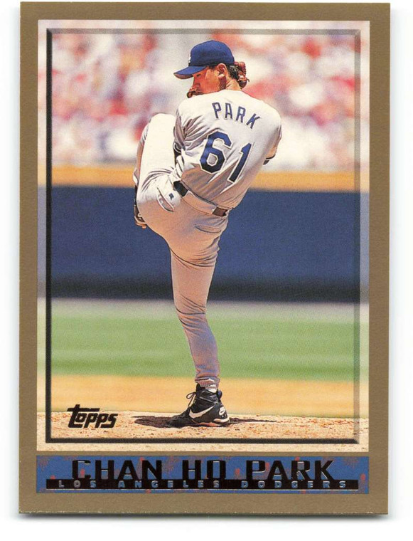 1998 Topps #17 Chan Ho Park VG Los Angeles Dodgers 