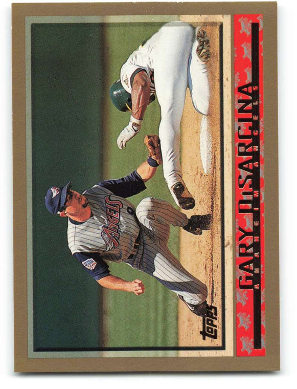 1998 Topps #44 Gary DiSarcina VG Anaheim Angels 