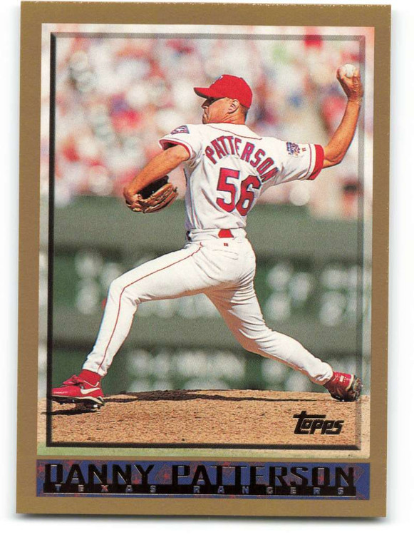 1998 Topps #48 Danny Patterson VG Texas Rangers 