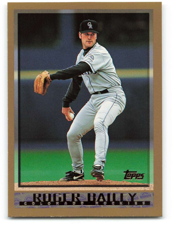 1998 Topps #63 Roger Bailey VG Colorado Rockies 