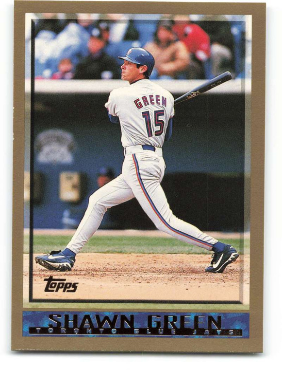 1998 Topps #76 Shawn Green VG Toronto Blue Jays 