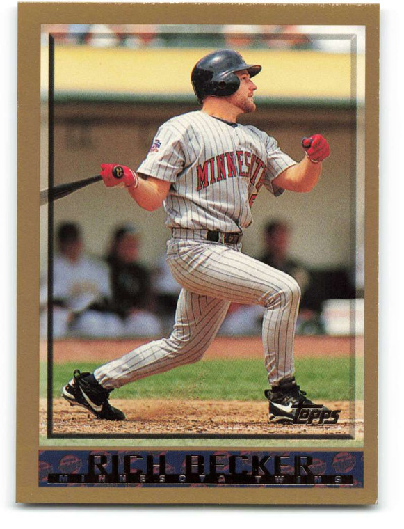 1998 Topps #82 Rich Becker VG Minnesota Twins 