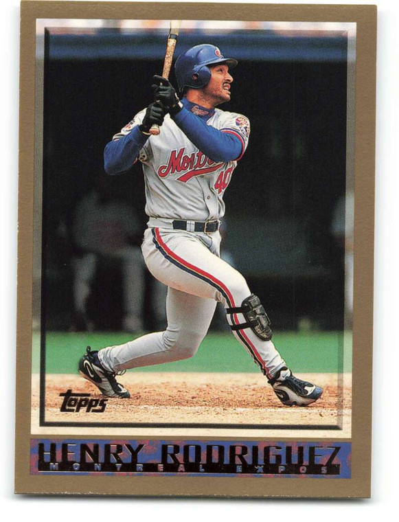 1998 Topps #99 Henry Rodriguez VG Montreal Expos 