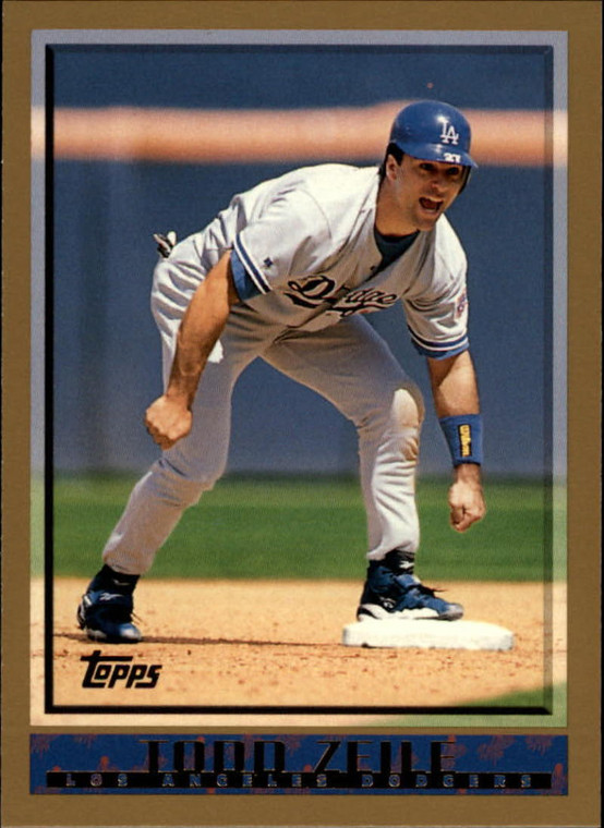 1998 Topps #102 Todd Zeile VG Los Angeles Dodgers 