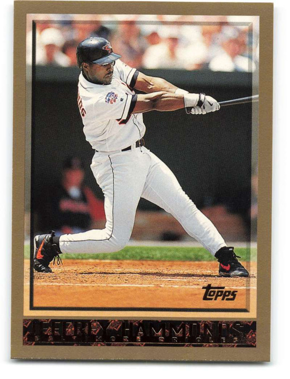 1998 Topps #107 Jeffrey Hammonds VG Baltimore Orioles 