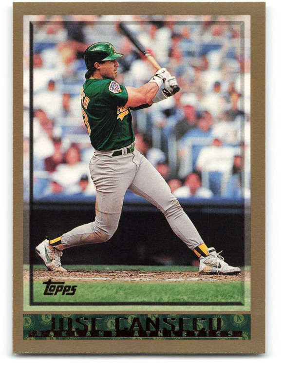 SOLD 65341 1998 Topps #110 Jose Canseco VG Oakland Athletics 