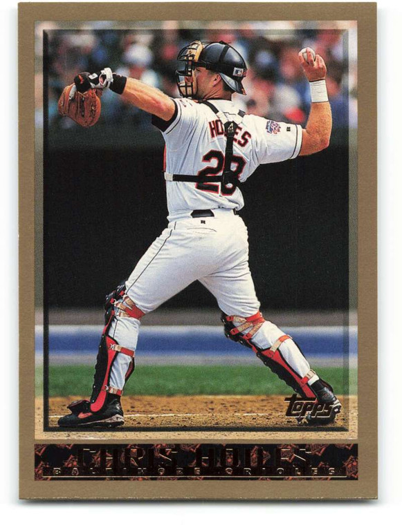 1998 Topps #142 Chris Hoiles VG Baltimore Orioles 