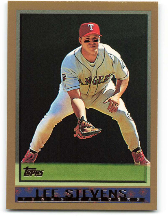 1998 Topps #148 Lee Stevens VG Texas Rangers 