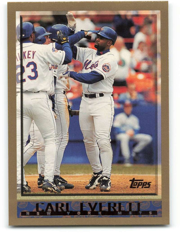 1998 Topps #157 Carl Everett VG New York Mets 