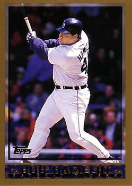 1998 Topps #195 Bob Hamelin VG Detroit Tigers 