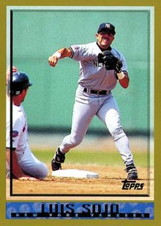 1998 Topps #196 Luis Sojo VG New York Yankees 