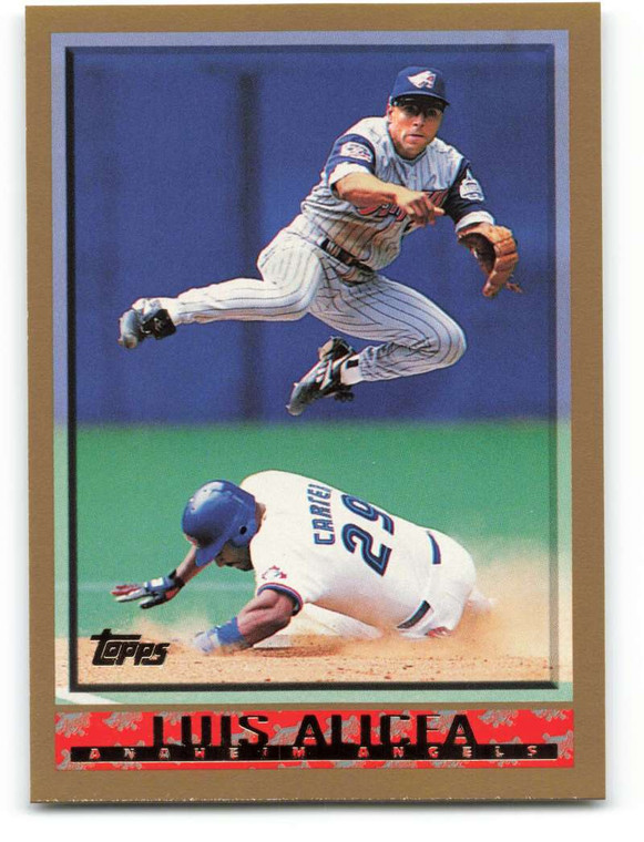 1998 Topps #209 Luis Alicea VG Anaheim Angels 