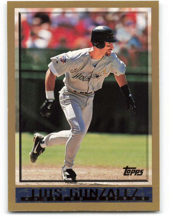 1998 Topps #210 Luis Gonzalez VG Houston Astros 