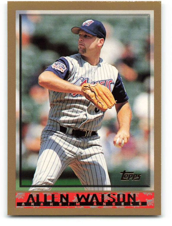 1998 Topps #211 Allen Watson VG Anaheim Angels 