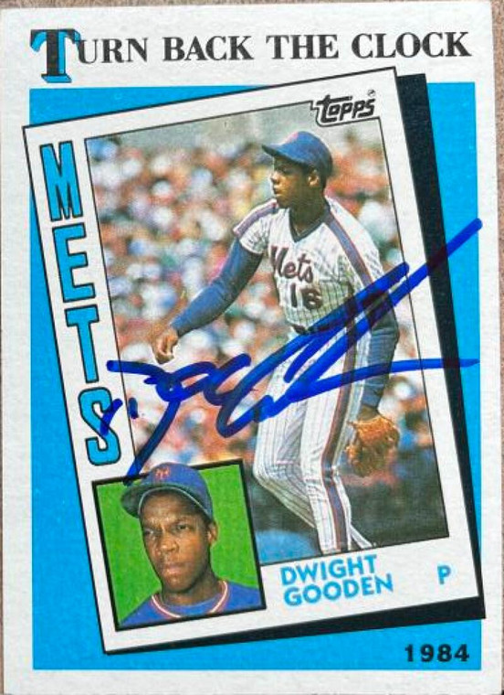 Dwight Gooden Autographed 1989 Topps #661