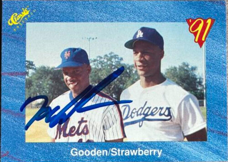 Dwight Gooden Autographed 1991 Classic I #T99