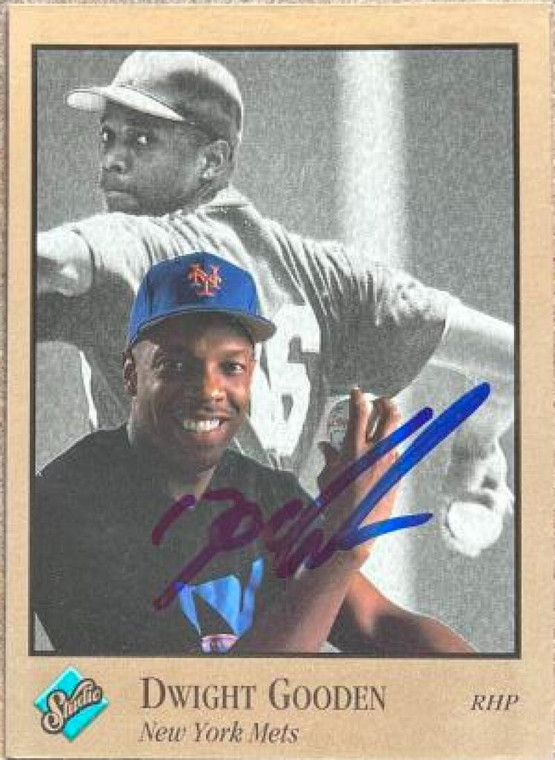 Dwight Gooden Autographed 1992 Studio #65