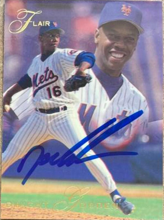 Dwight Gooden Autographed 1993 Flair #91