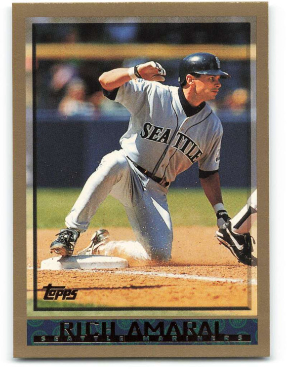 1998 Topps #229 Rich Amaral VG Seattle Mariners 