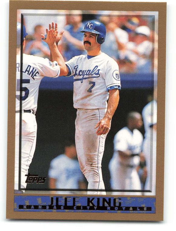 1998 Topps #286 Jeff King VG Kansas City Royals 