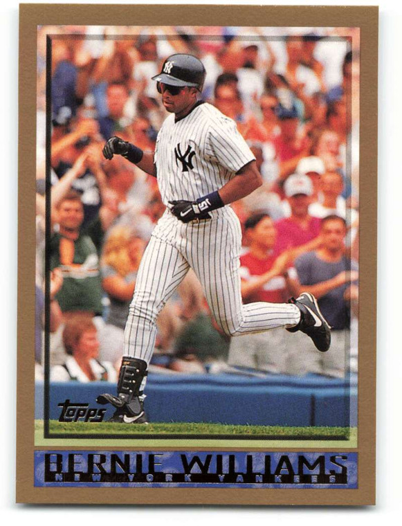 1998 Topps #293 Bernie Williams VG New York Yankees 