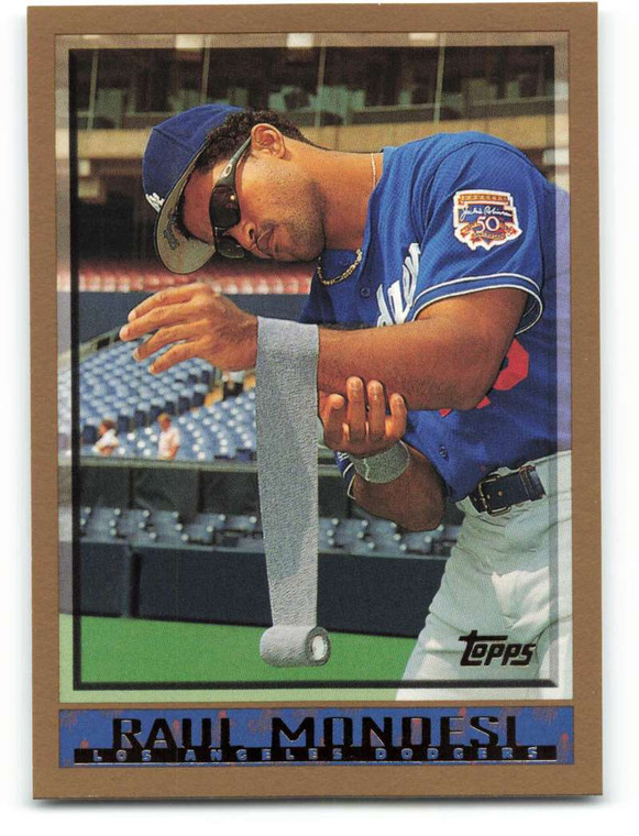 1998 Topps #333 Raul Mondesi VG Los Angeles Dodgers 