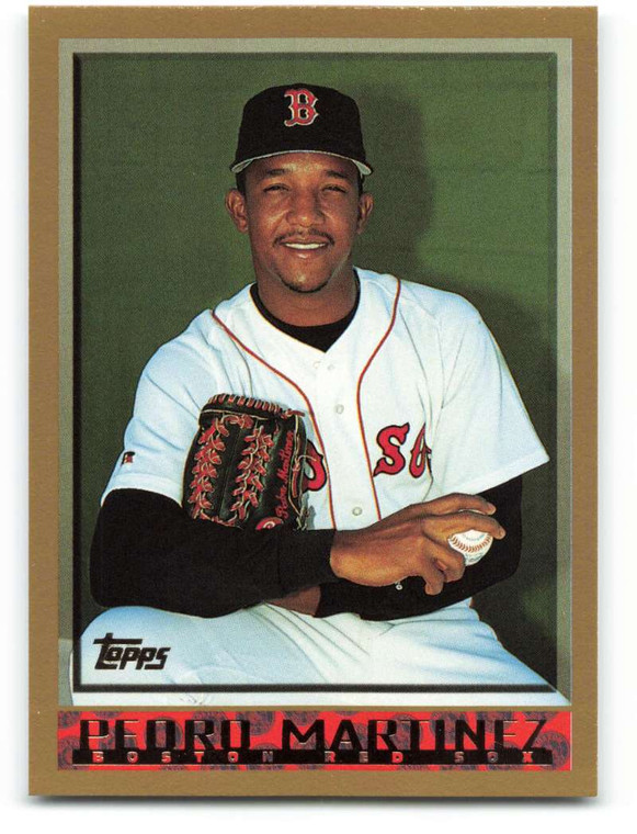1998 Topps #338 Pedro Martinez VG Boston Red Sox 