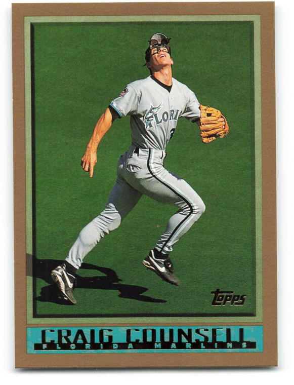 1998 Topps #343 Craig Counsell VG Florida Marlins 