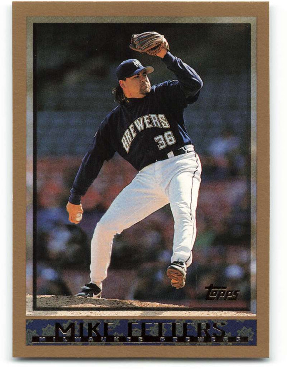 1998 Topps #381 Mike Fetters VG Milwaukee Brewers 