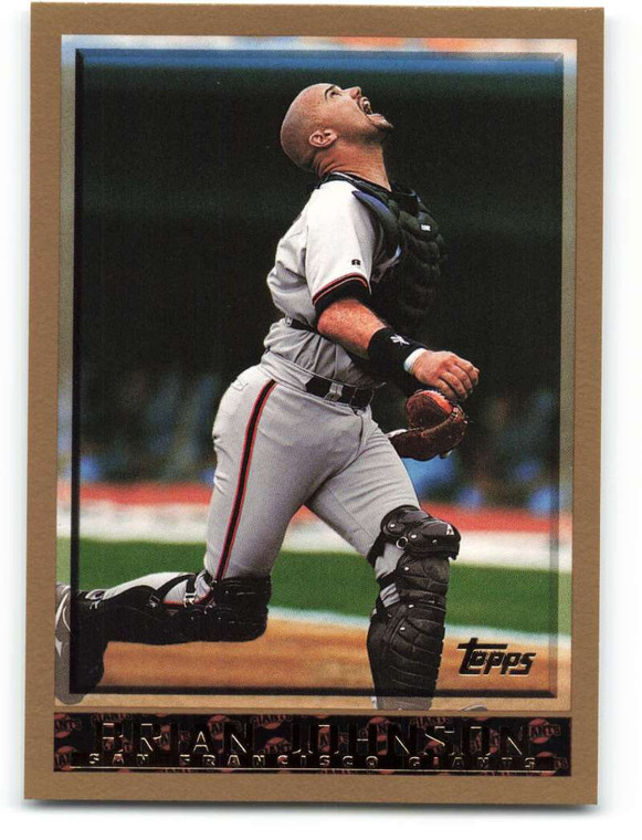 1998 Topps #407 Brian Johnson VG San Francisco Giants 