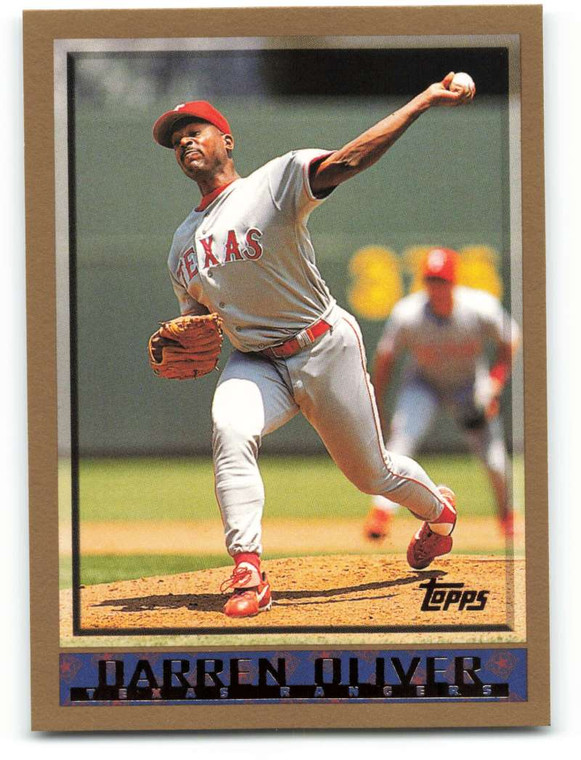 1998 Topps #418 Darren Oliver VG Texas Rangers 