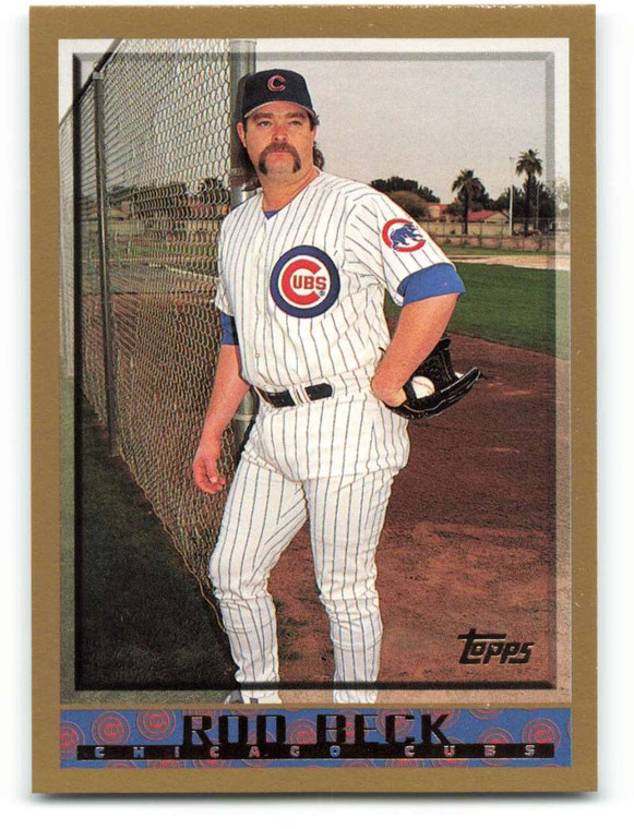 1998 Topps #437 Rod Beck VG Chicago Cubs 