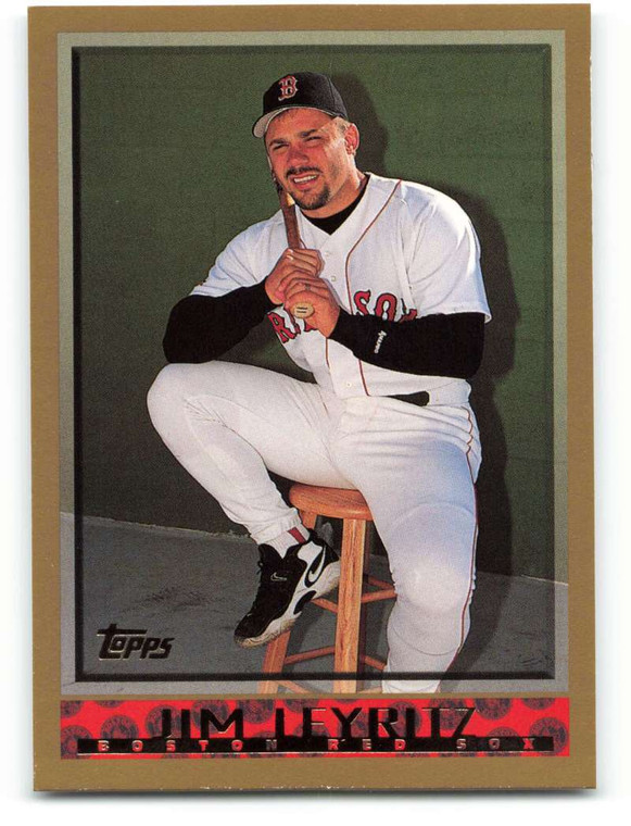 1998 Topps #438 Jim Leyritz VG Boston Red Sox 