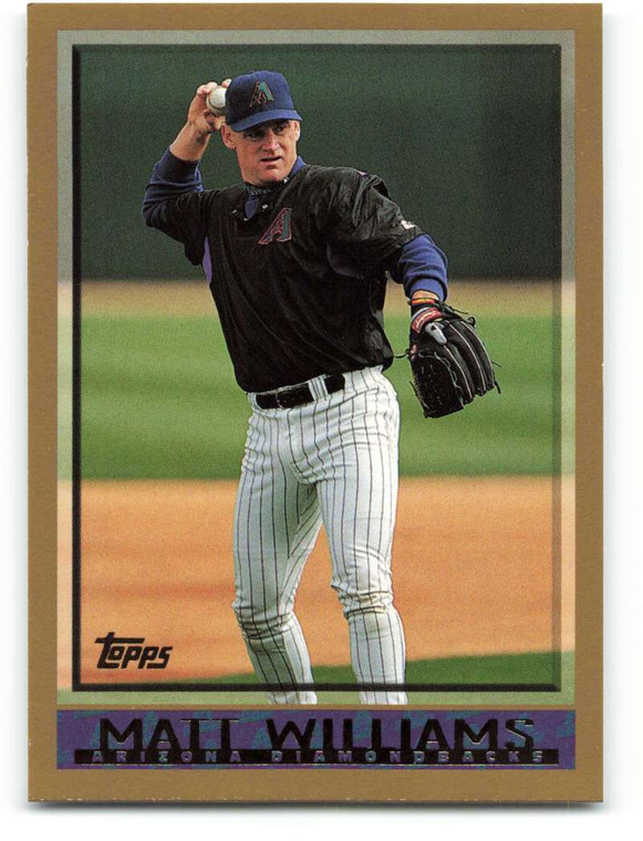 1998 Topps #439 Matt Williams VG Arizona Diamondbacks 