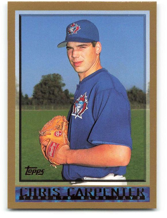 1998 Topps #442 Chris Carpenter VG Toronto Blue Jays 