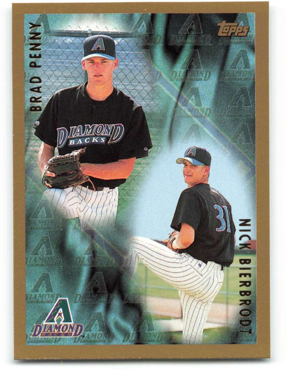 1998 Topps #499 Brad Penny/Nick Bierbrodt VG Arizona Diamondbacks 