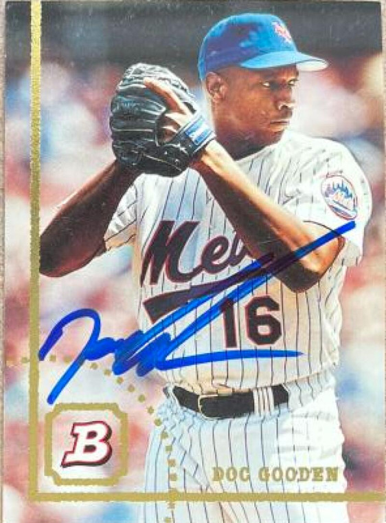 Dwight Gooden Autographed 1994 Bowman #400