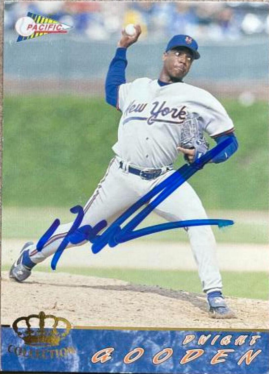 Dwight Gooden Autographed 1994 Pacific #402